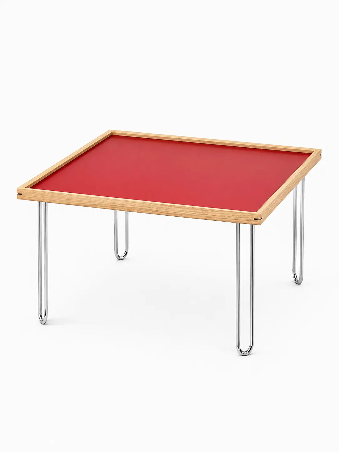 Irene Patterned Glass Square Coffee Table