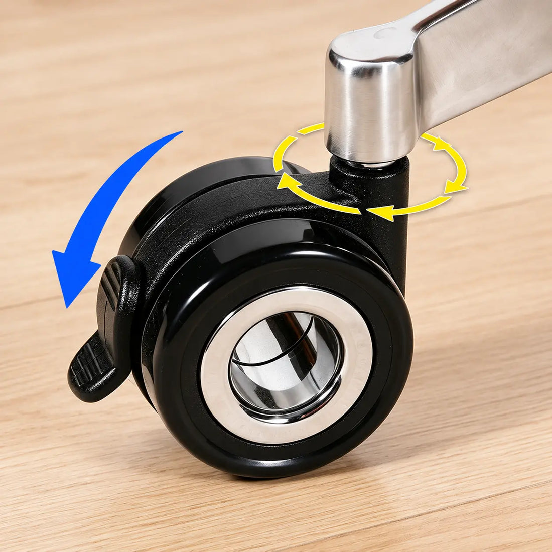 Elevora swivel caster detail
