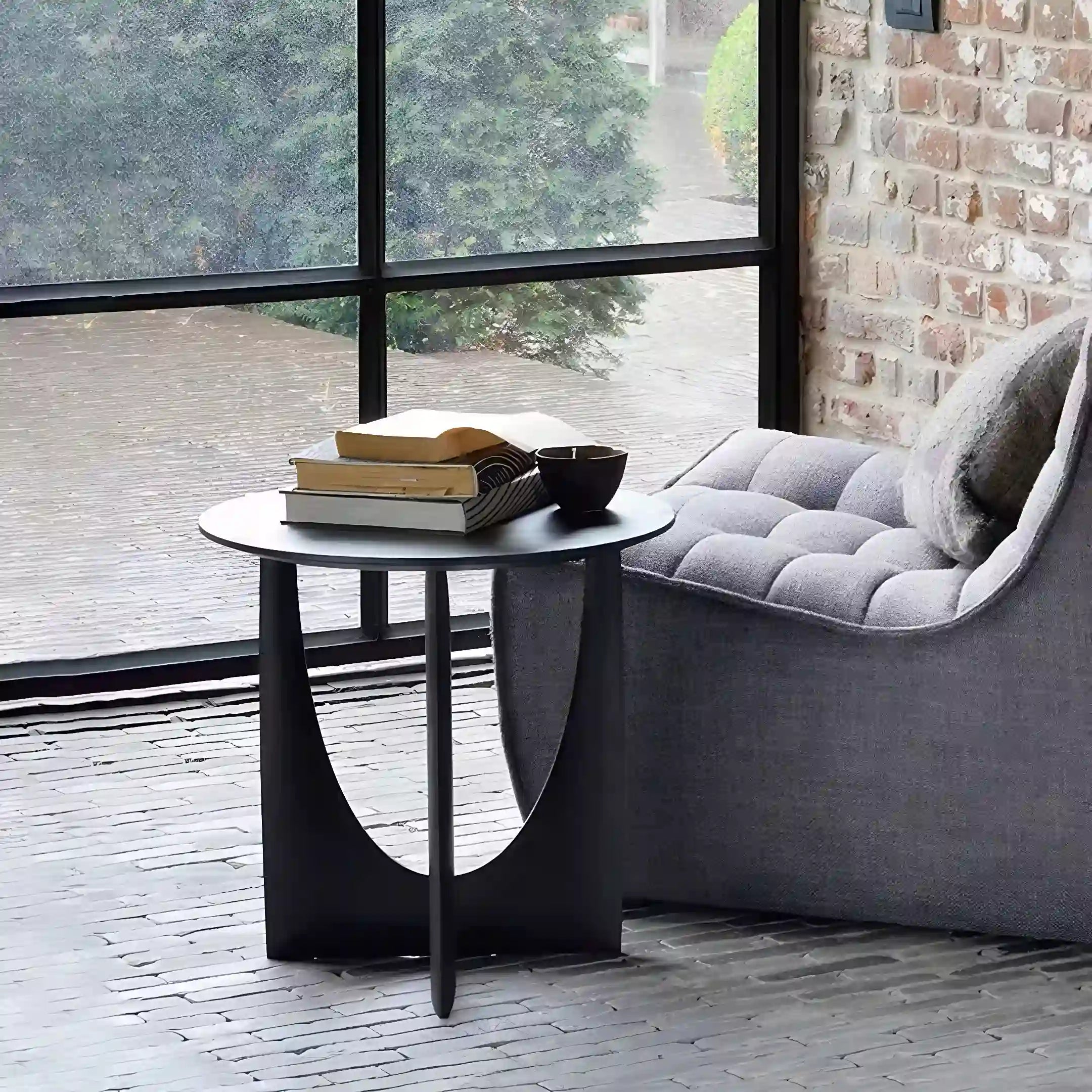 Aven Sculptural Side Table