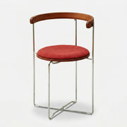 Kael Walnut Folding Chair