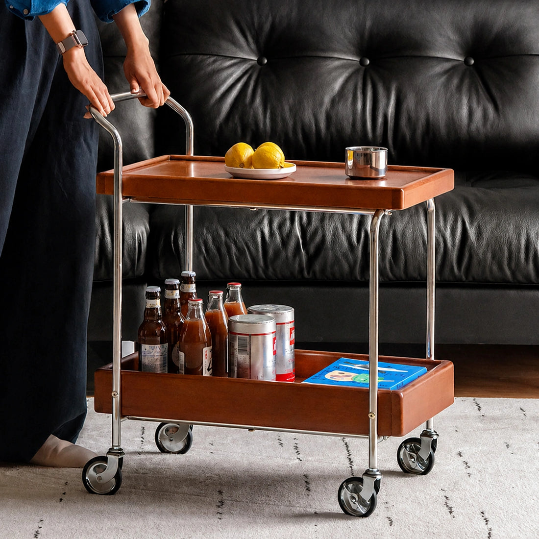 Two-Tier Raised Storage