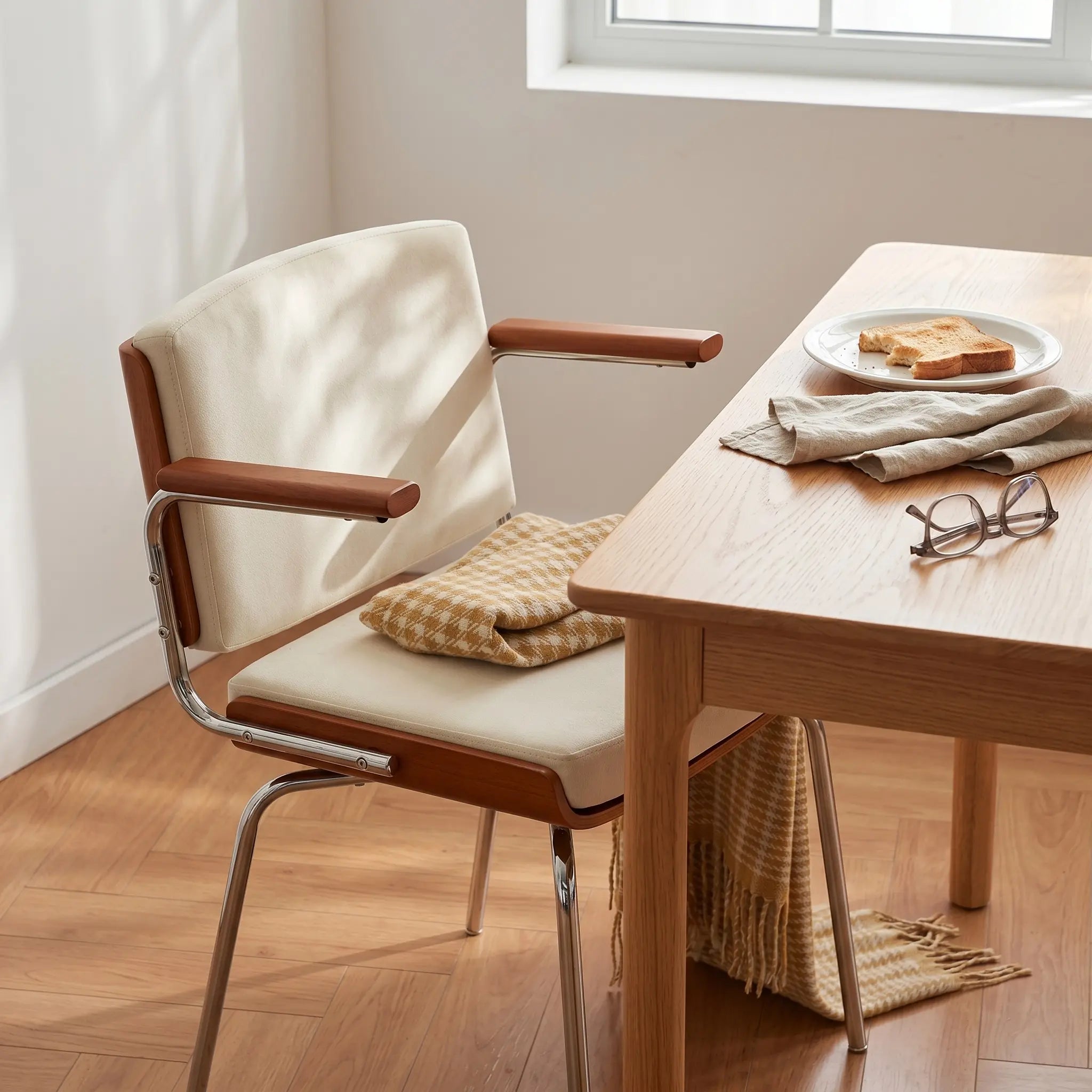 Dune Wood & Iron Dining Chair