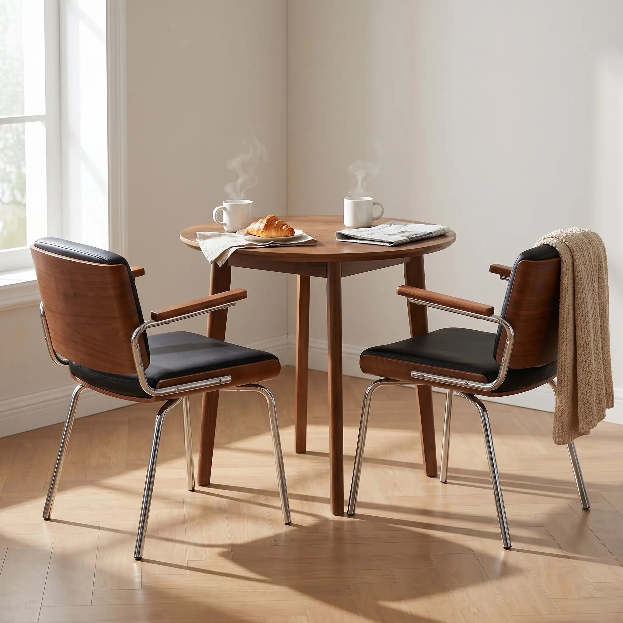 Dune Wood & Iron Dining Chair