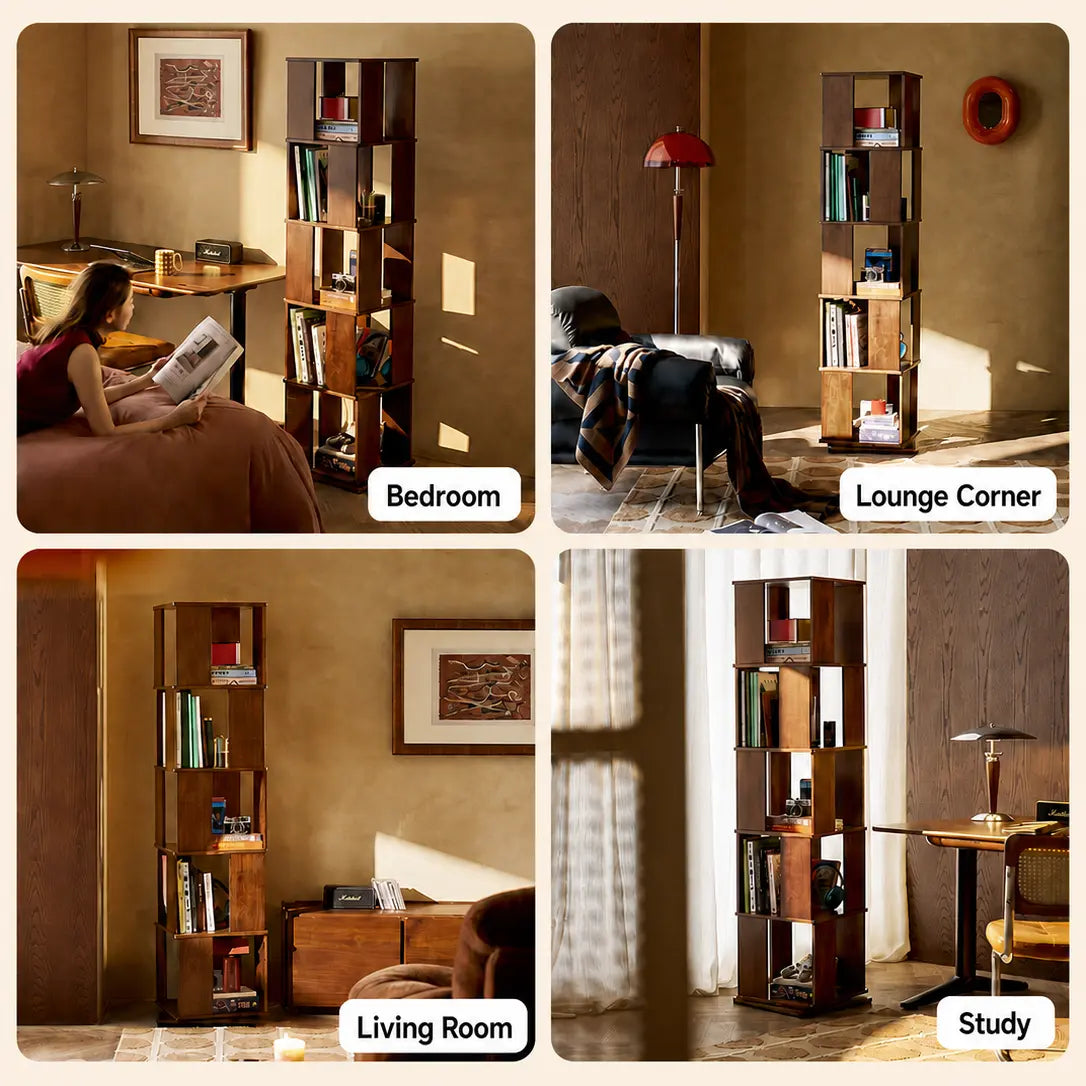 Five-Tier Open Storage