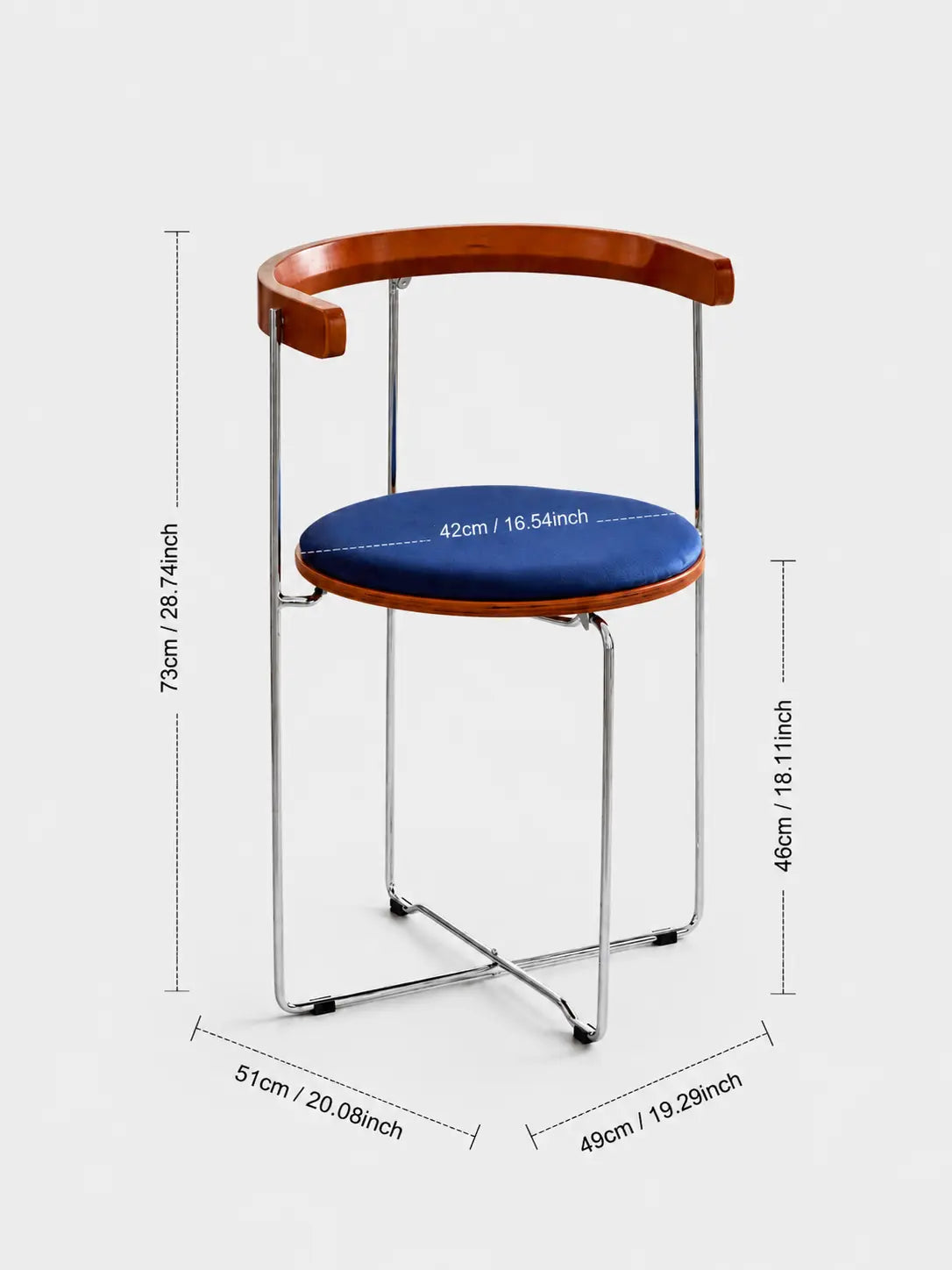 Kael Wood Folding Chair