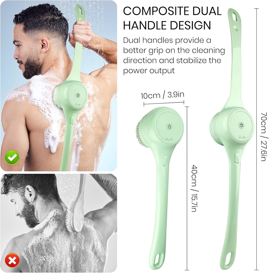 Electric Shower Brush Set