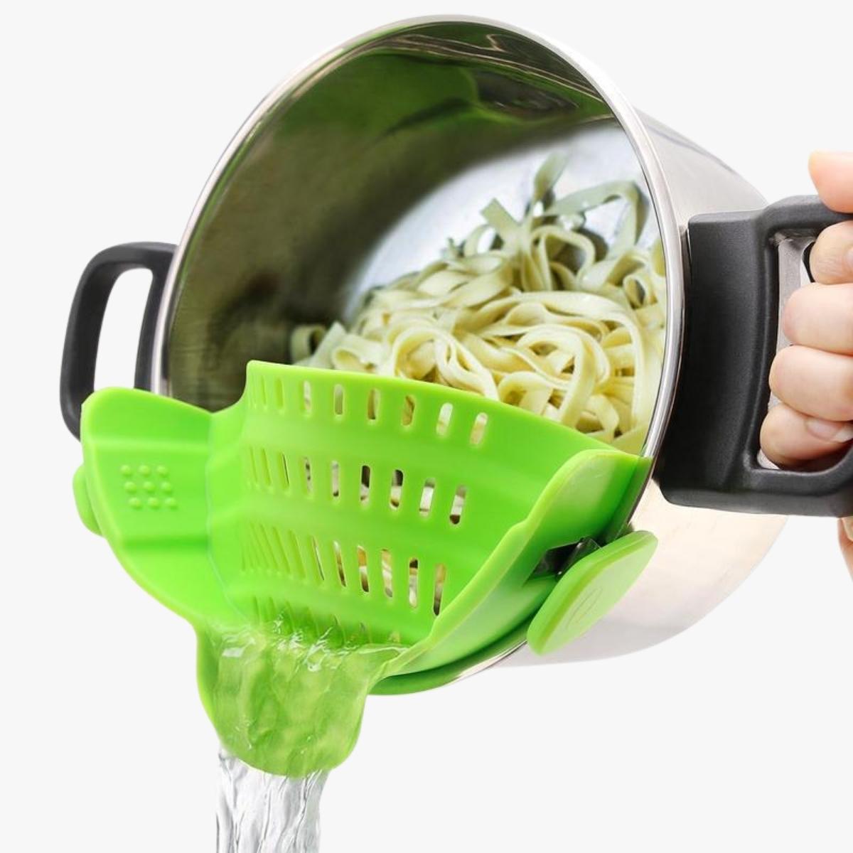 Silicone Clip-On Colander