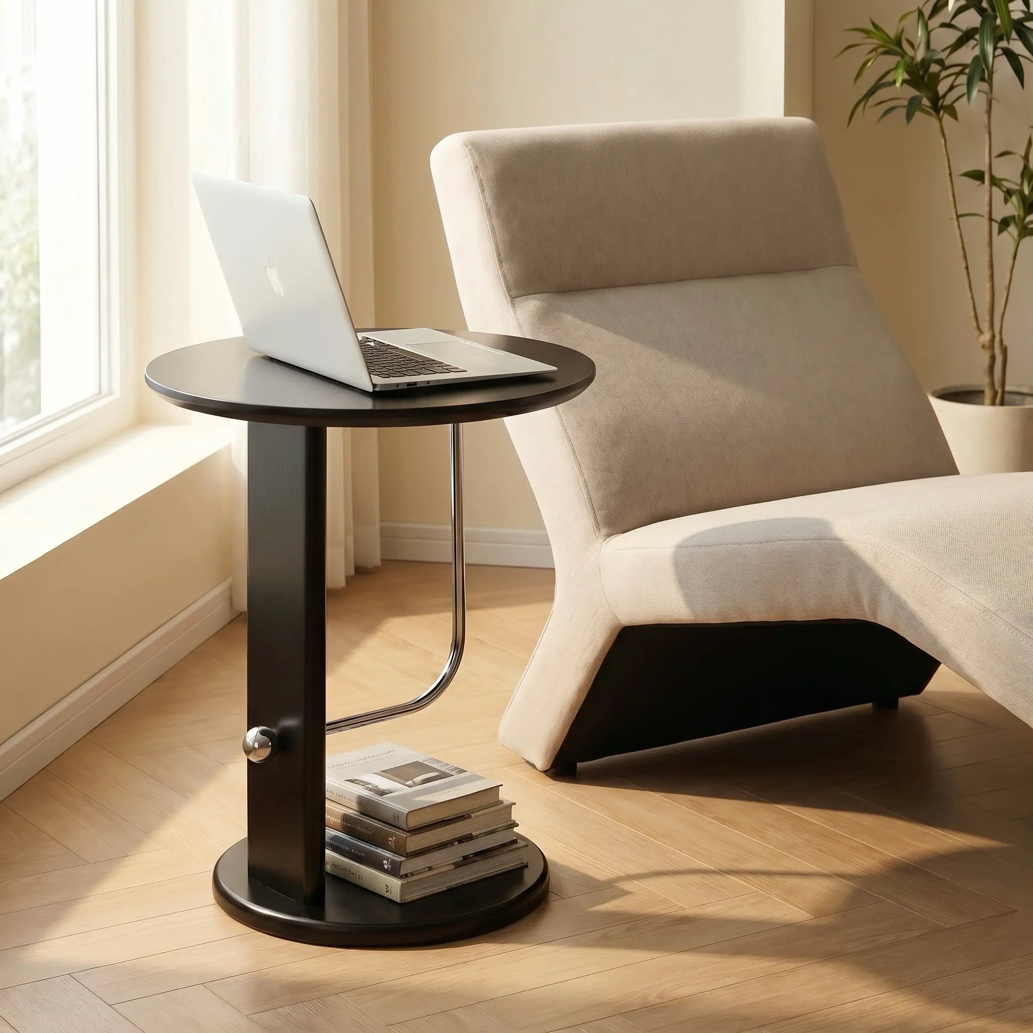 Sile Wood Side Table