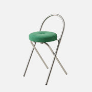 Miro Steel Corduroy Bar Stool