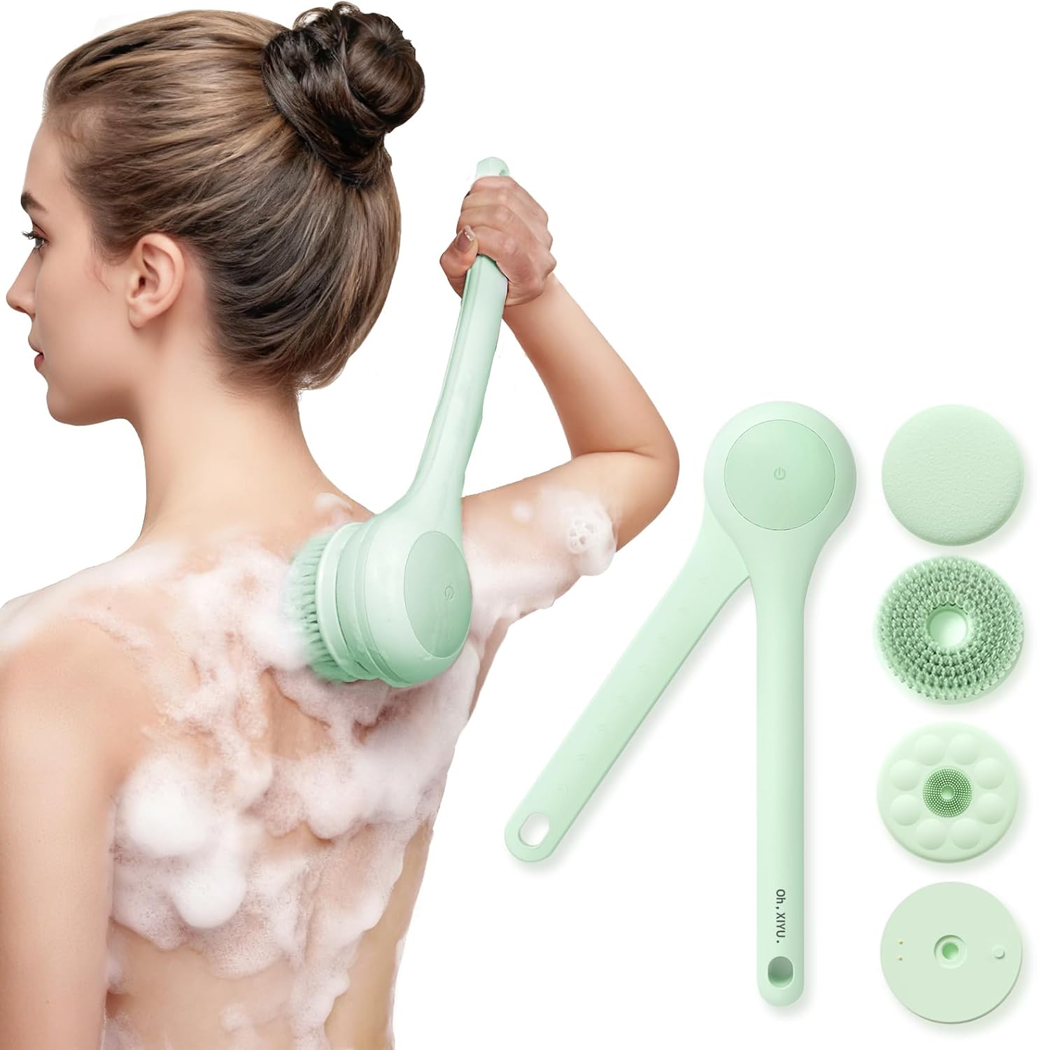 Electric Shower Brush Set