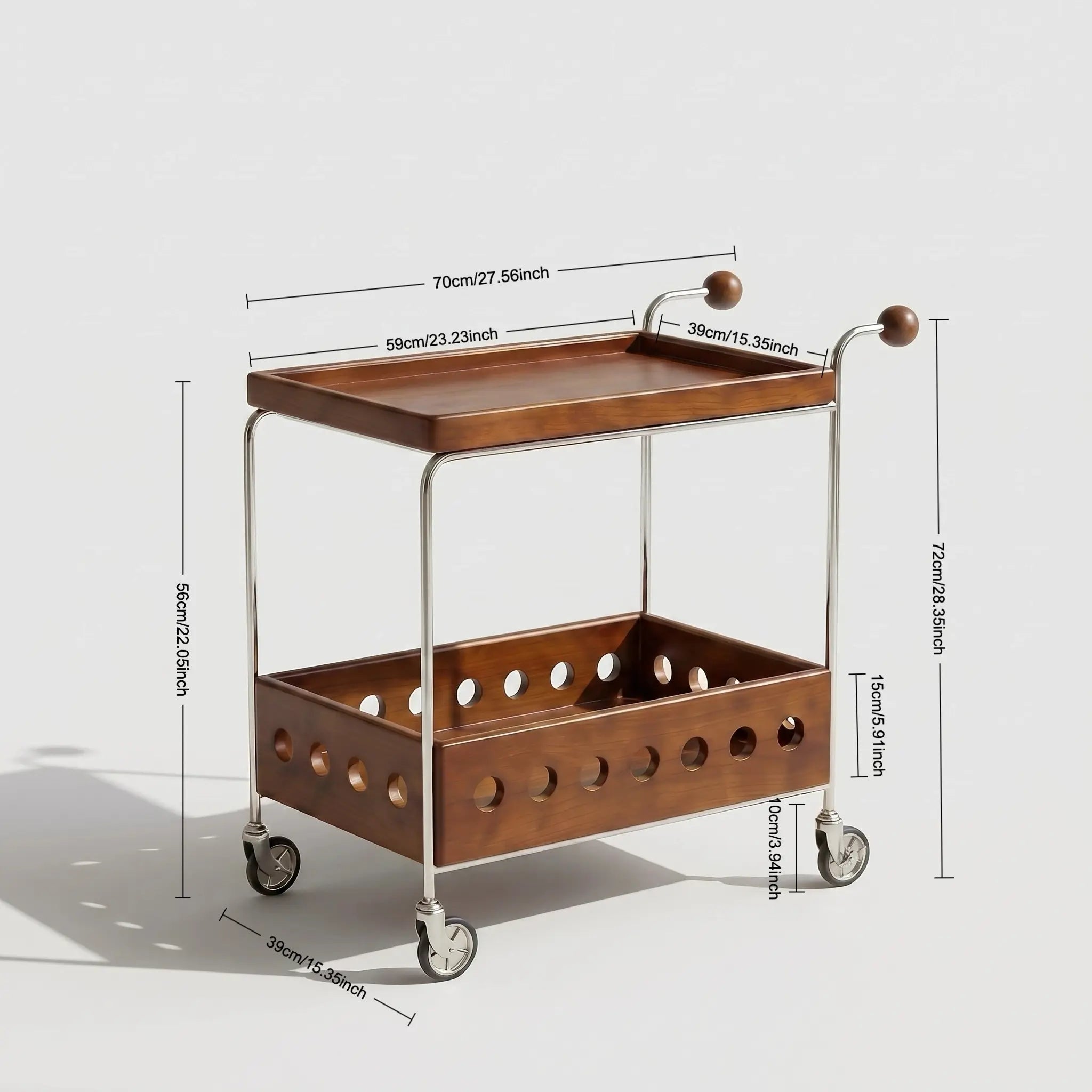 Orin Rolling Serving Cart