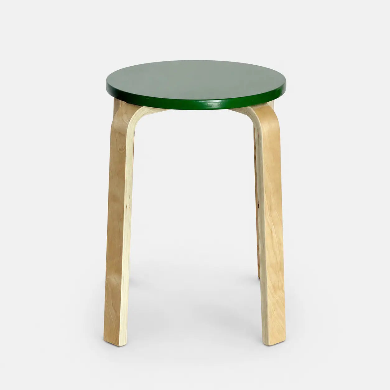 Aru Color-Top Stackable Wood Stool
