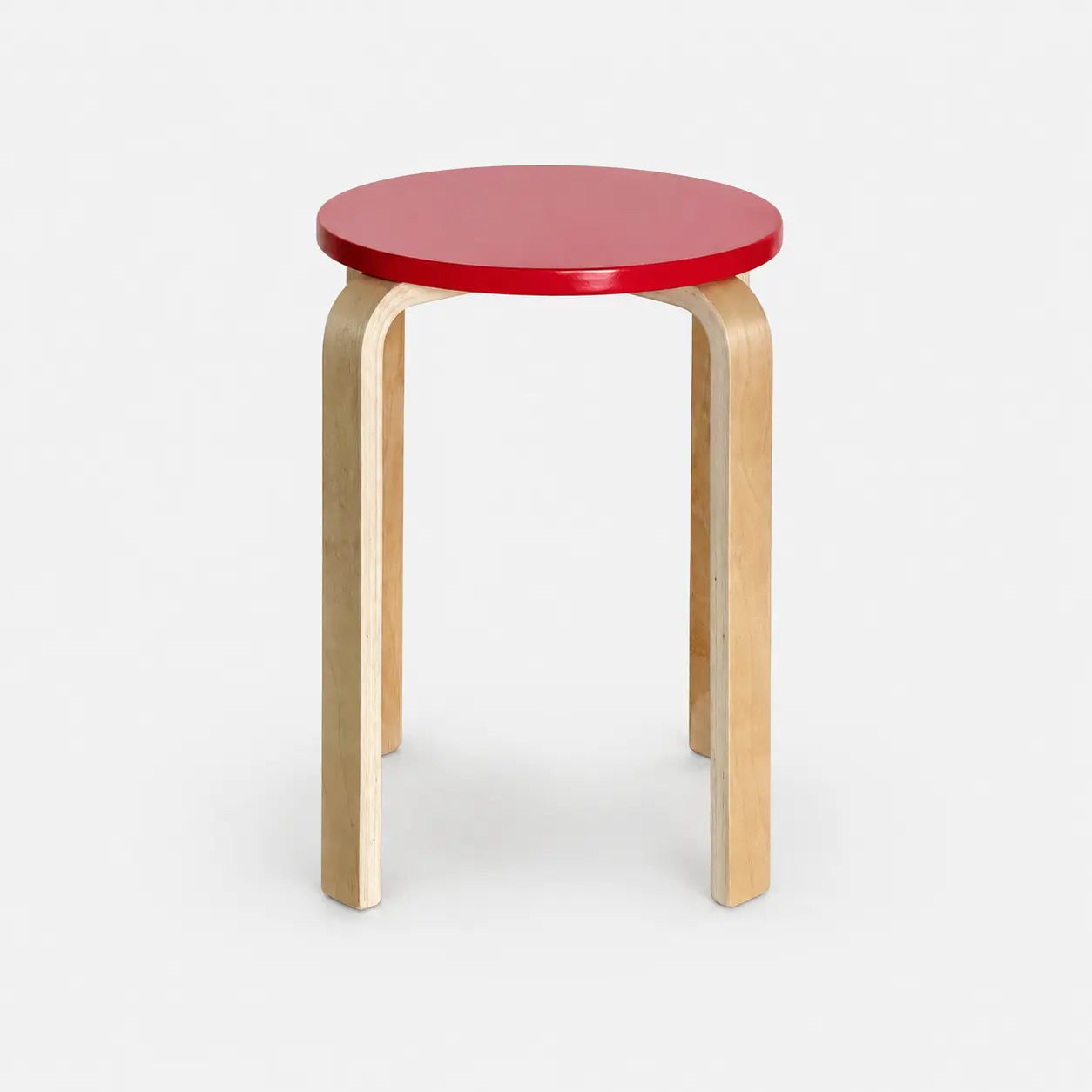 Aru Color-Top Stackable Wood Stool