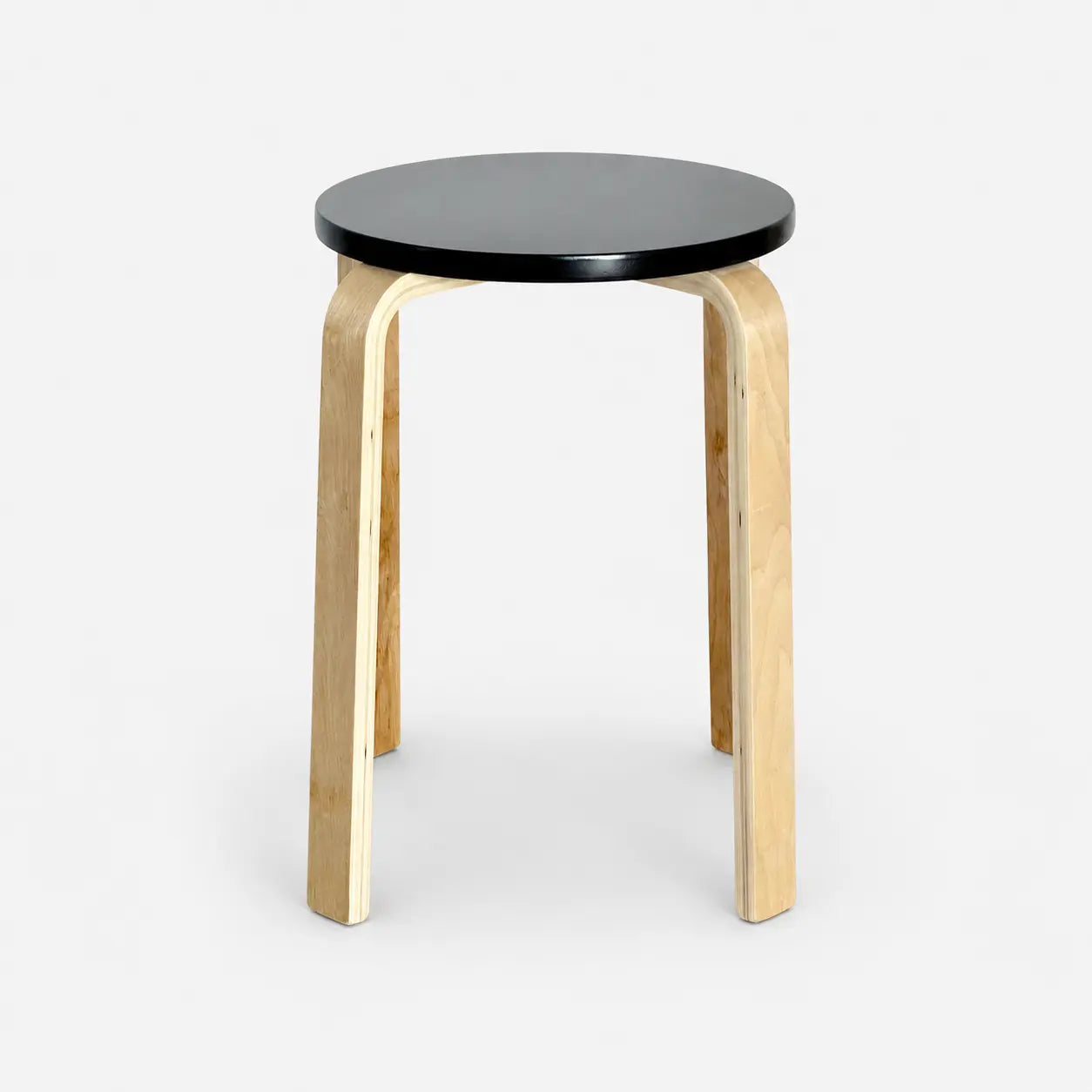 Aru Color-Top Stackable Wood Stool