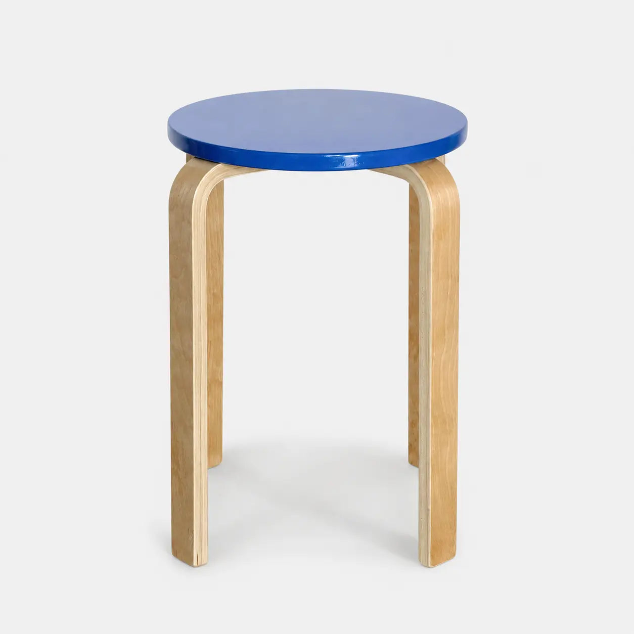 Aru Color-Top Stackable Wood Stool