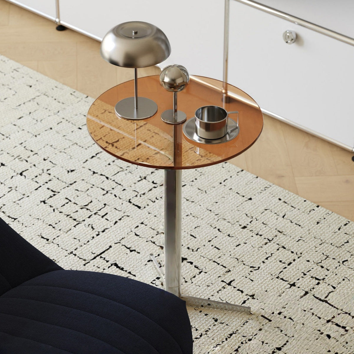 Astra Glass Side Table