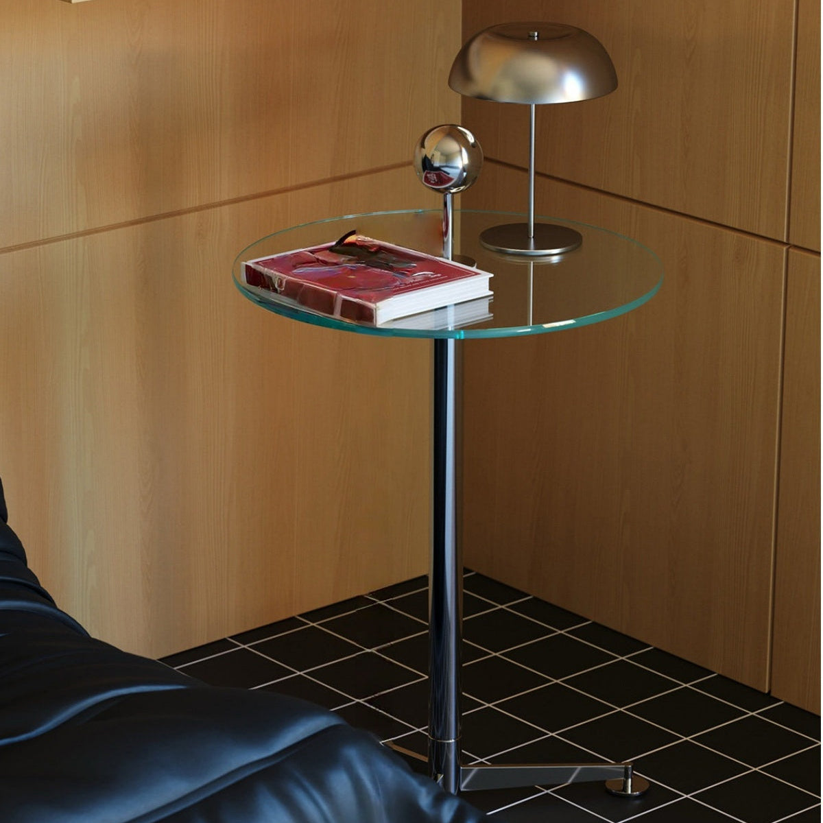 Astra Glass Side Table