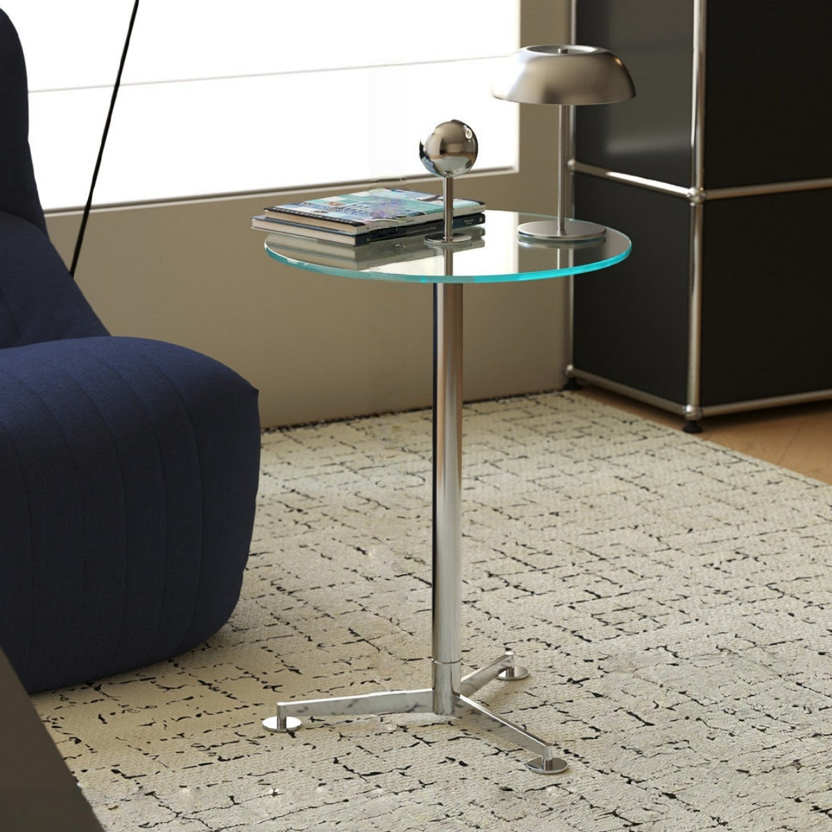 Astra Glass Side Table