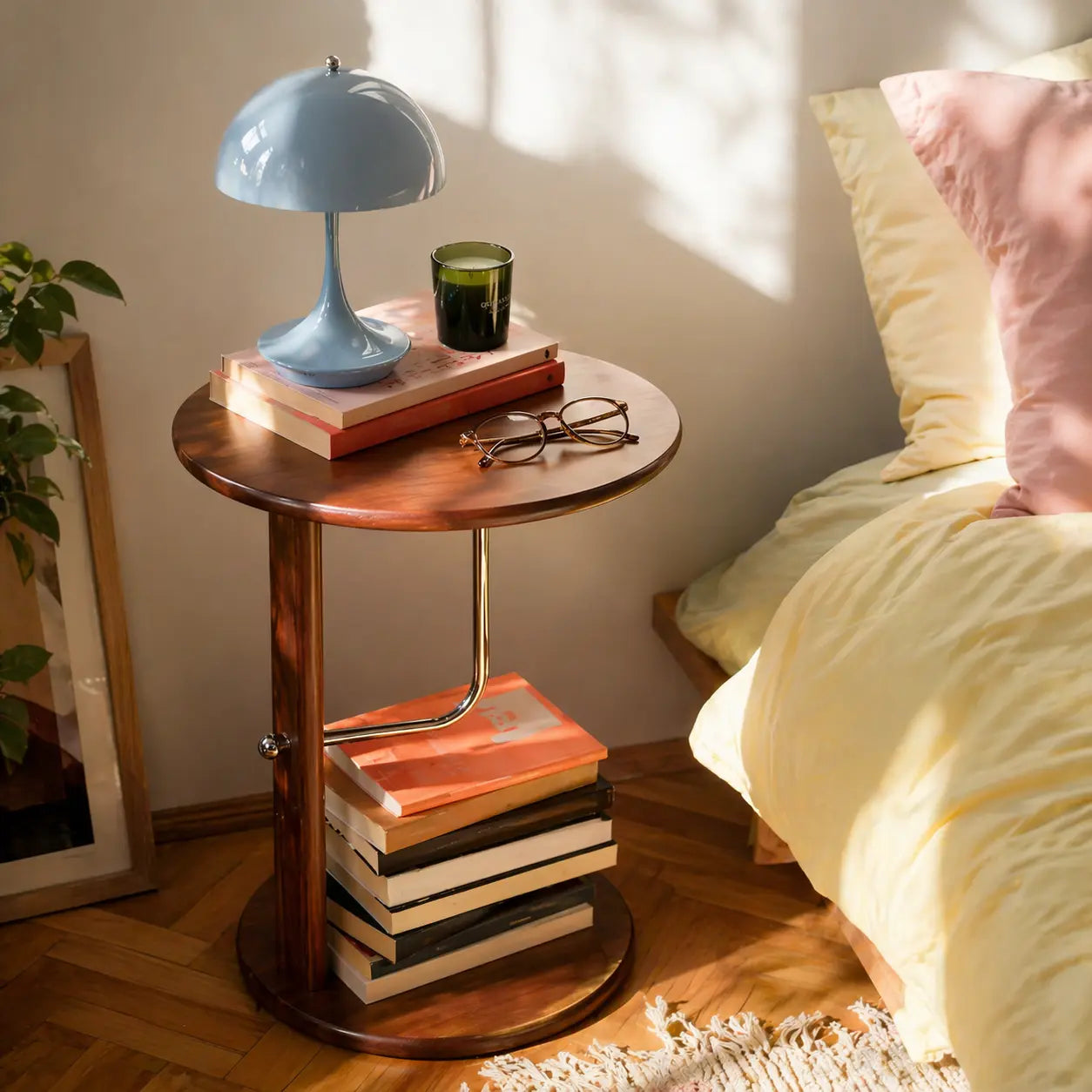 Sile Wood Side Table