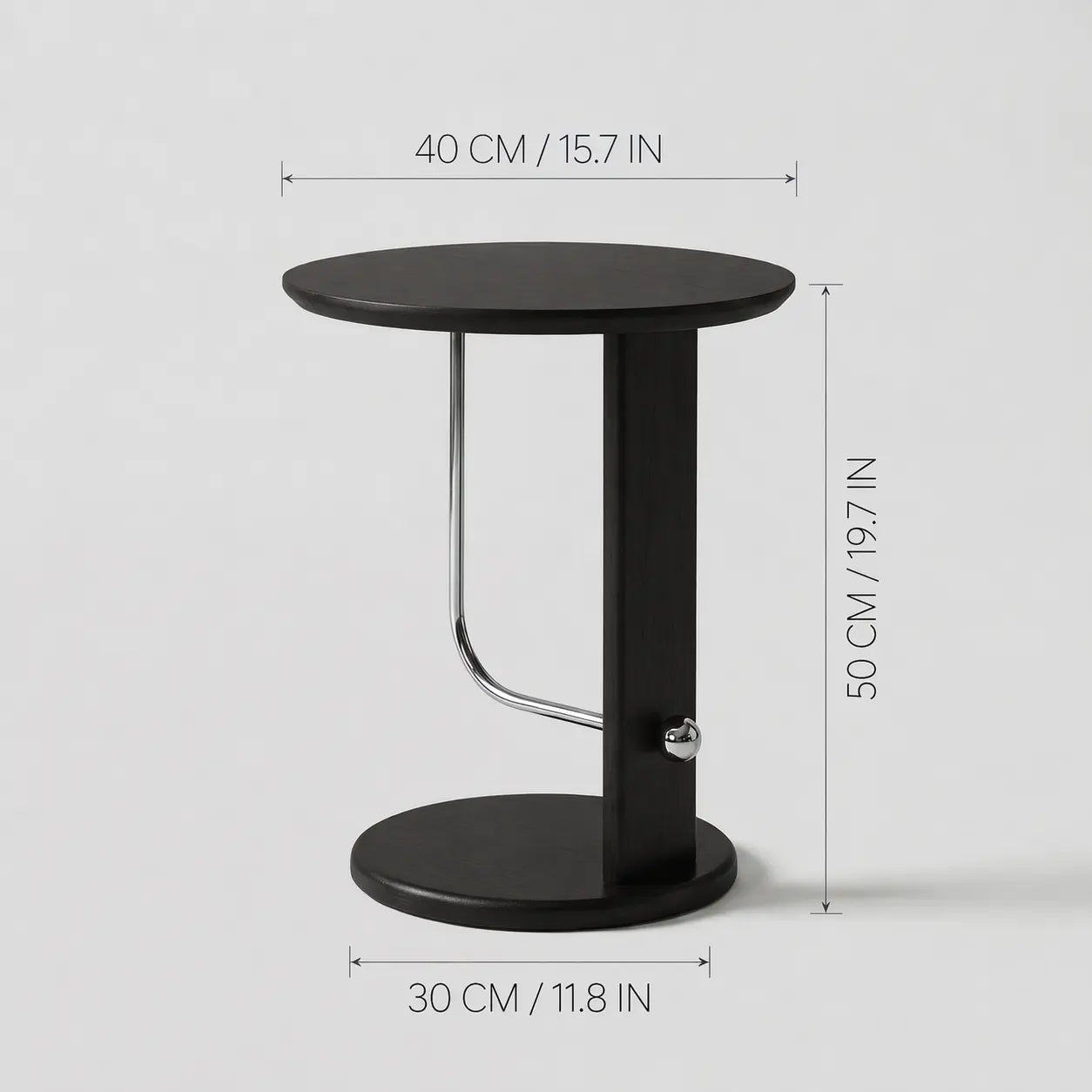 Sile Wood Side Table