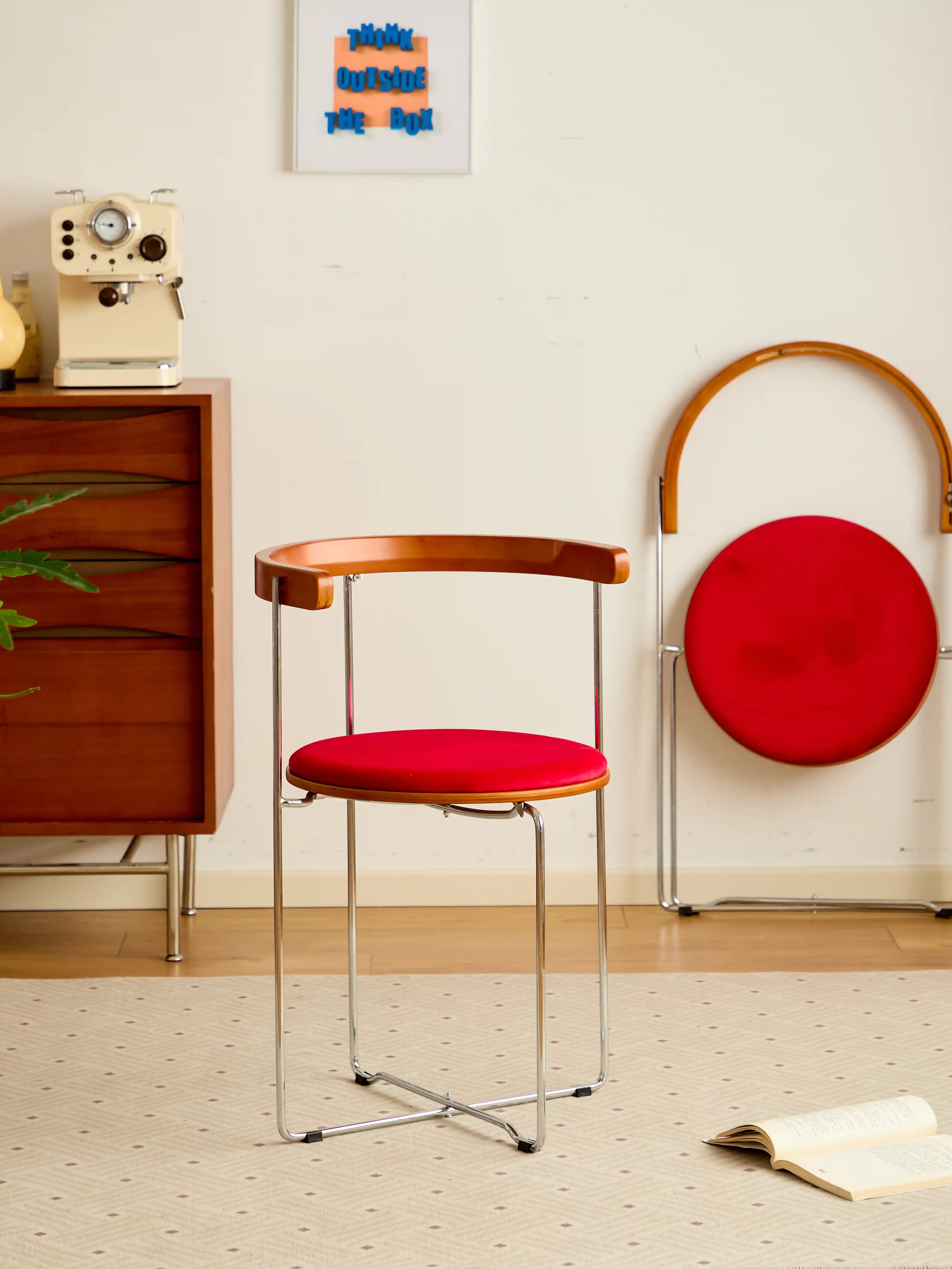 Kael Wood Folding Chair