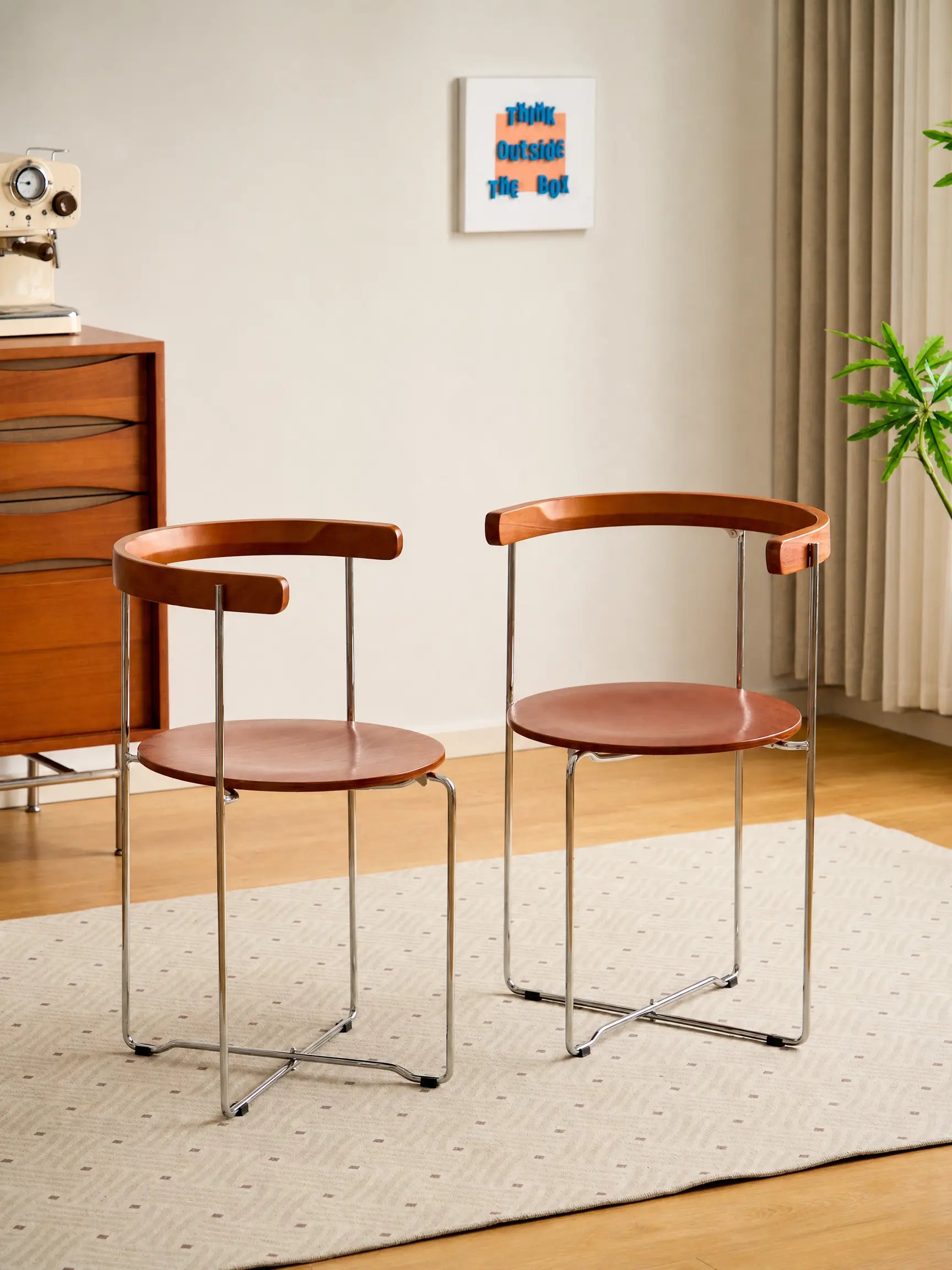 Kael Wood Folding Chair