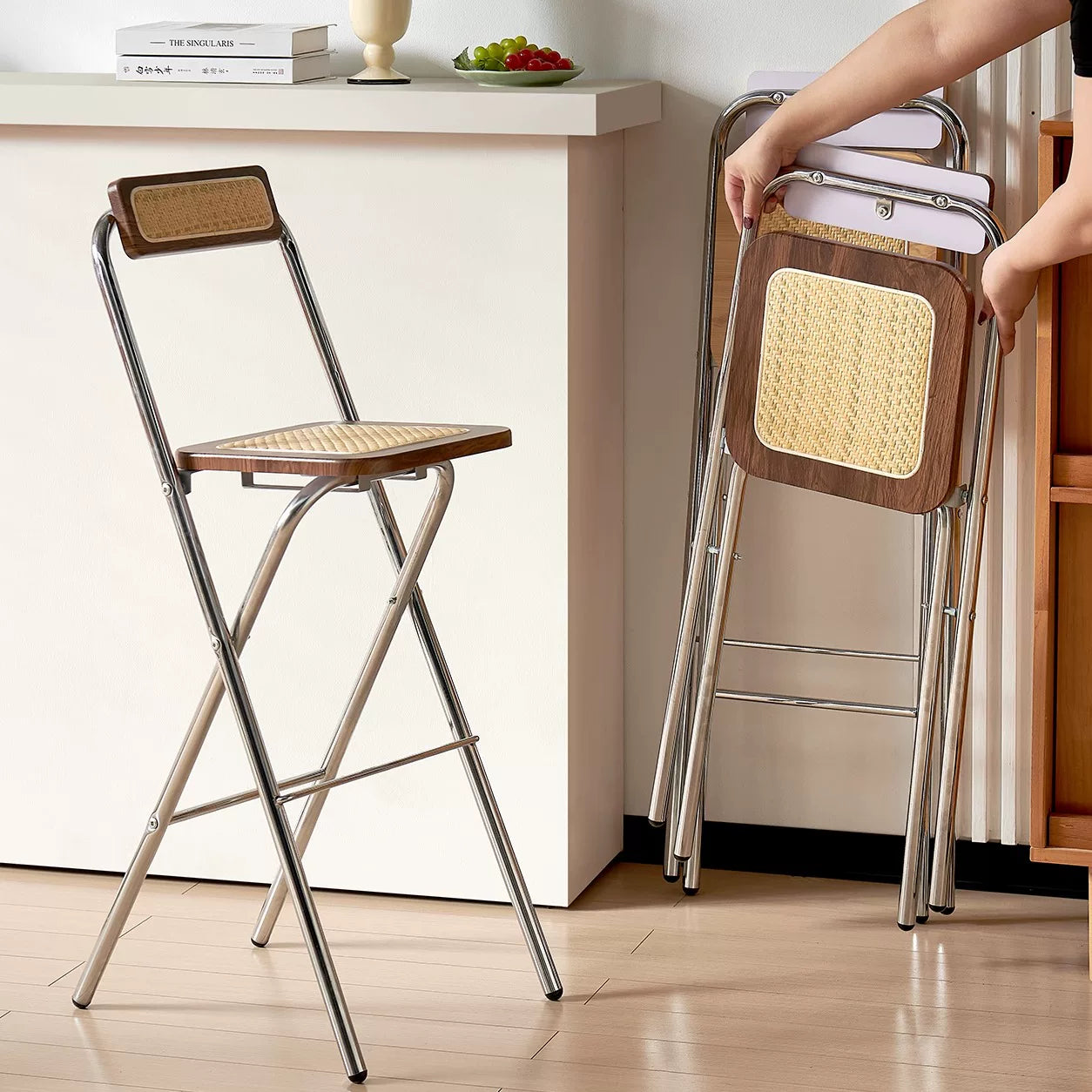 Cleo Vintage Folding Chair