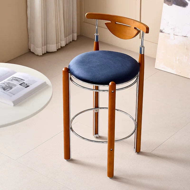 Finn Solid Wood Bar Stool