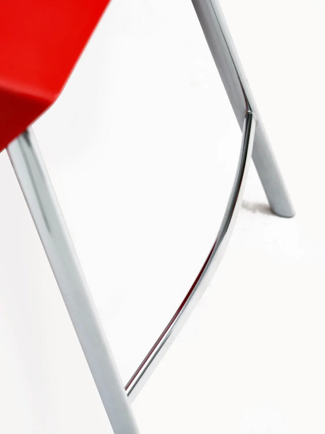 Polished Steel Support
