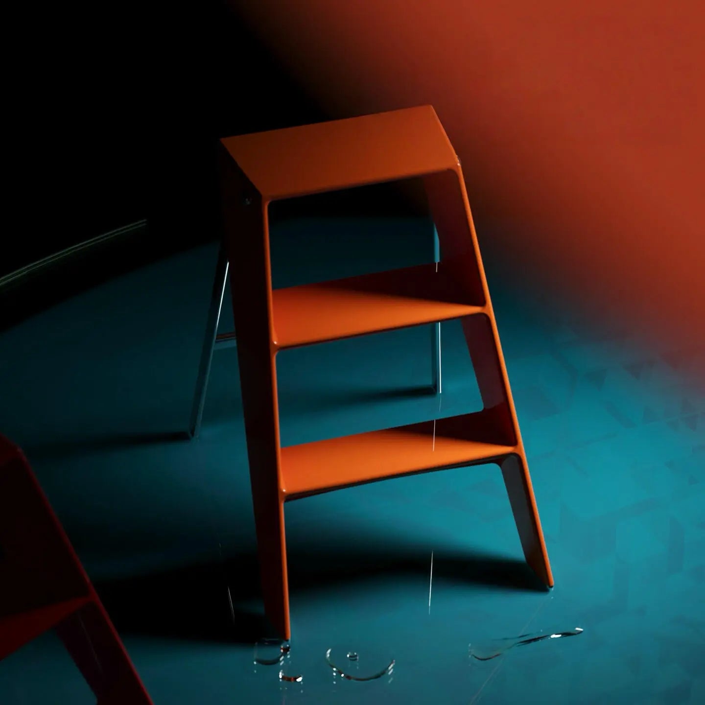 Riva Ladder-Inspired Accent Side Table