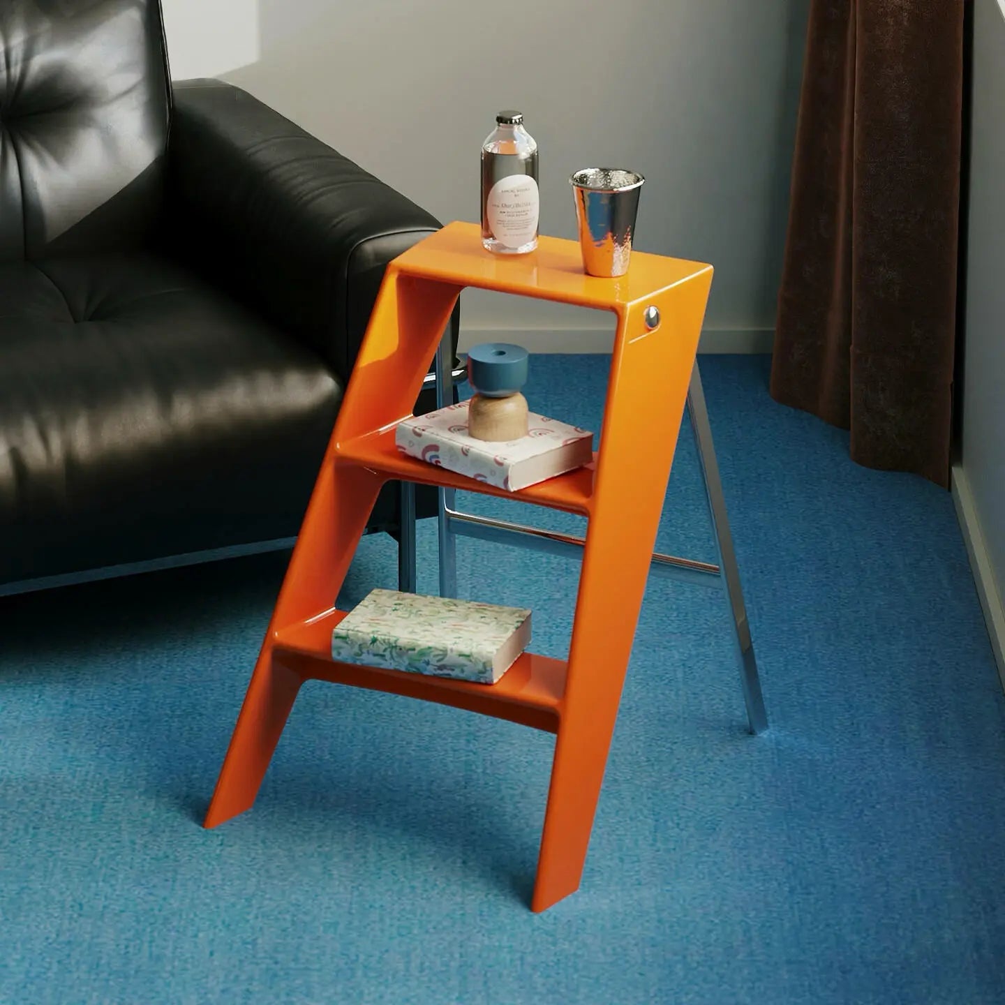 Riva Ladder-Inspired Accent Side Table