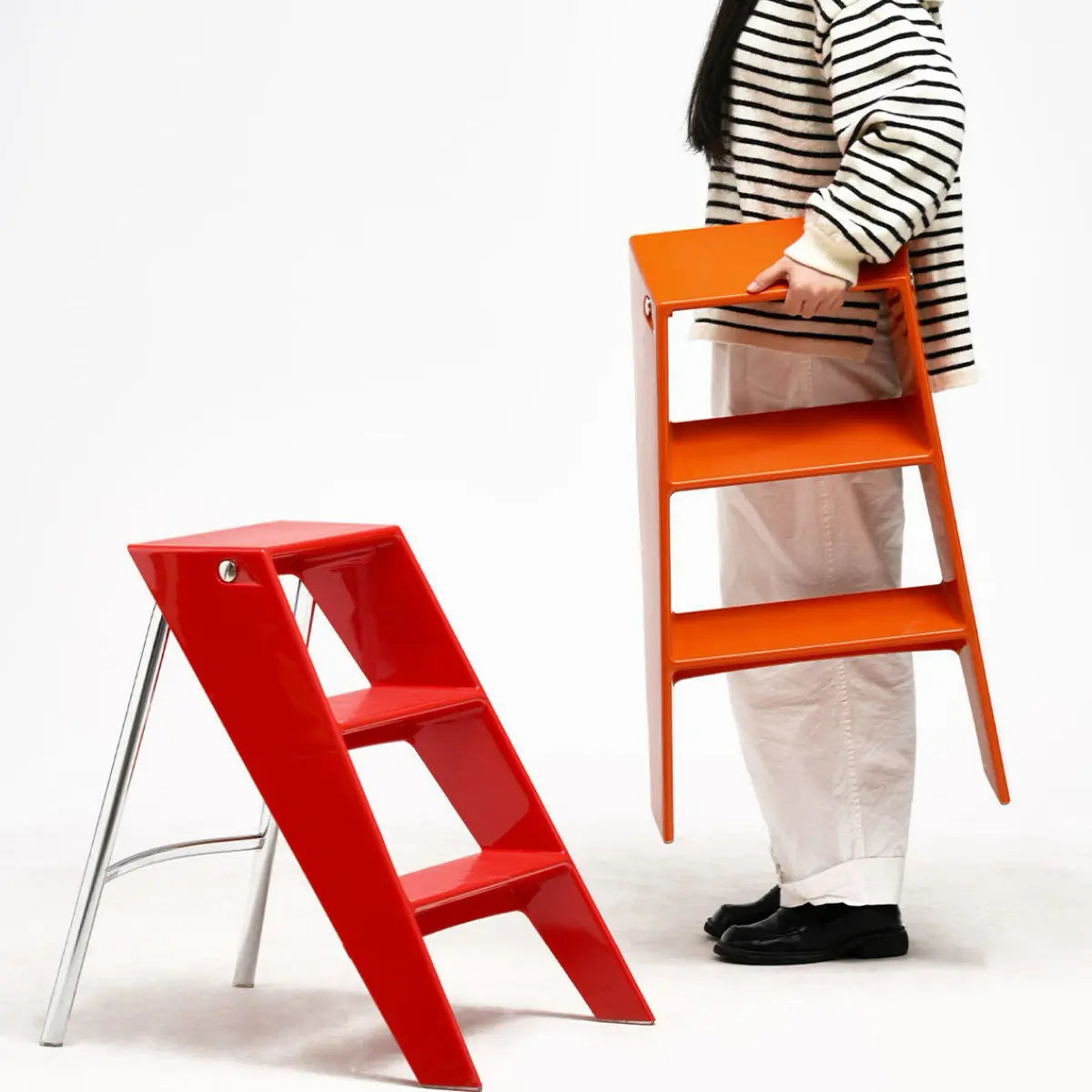 Riva Ladder-Inspired Accent Side Table