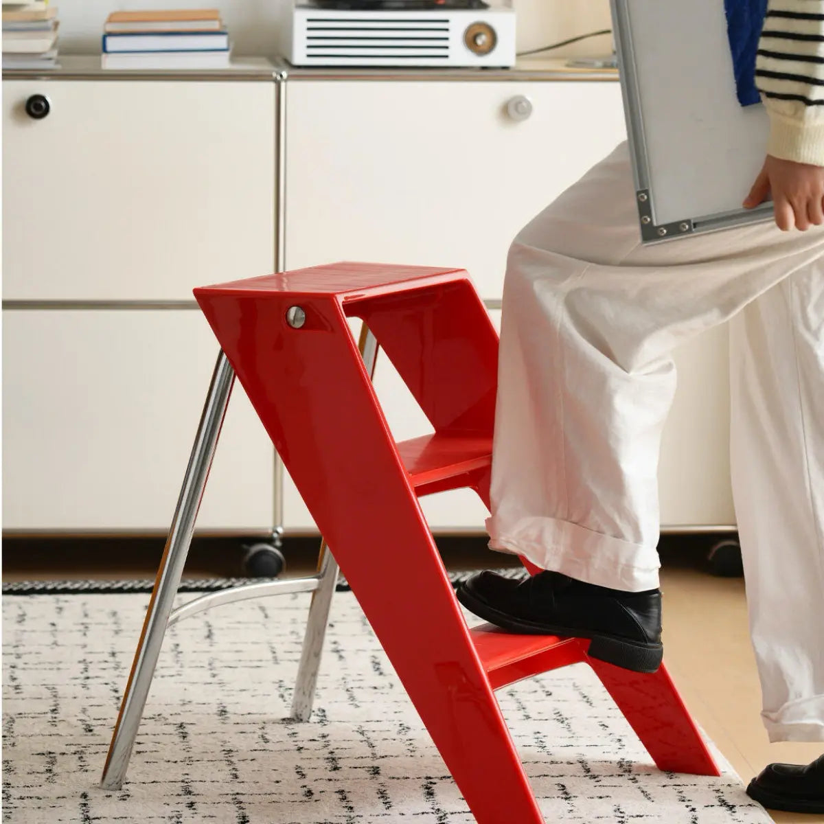 Riva Ladder-Inspired Accent Side Table