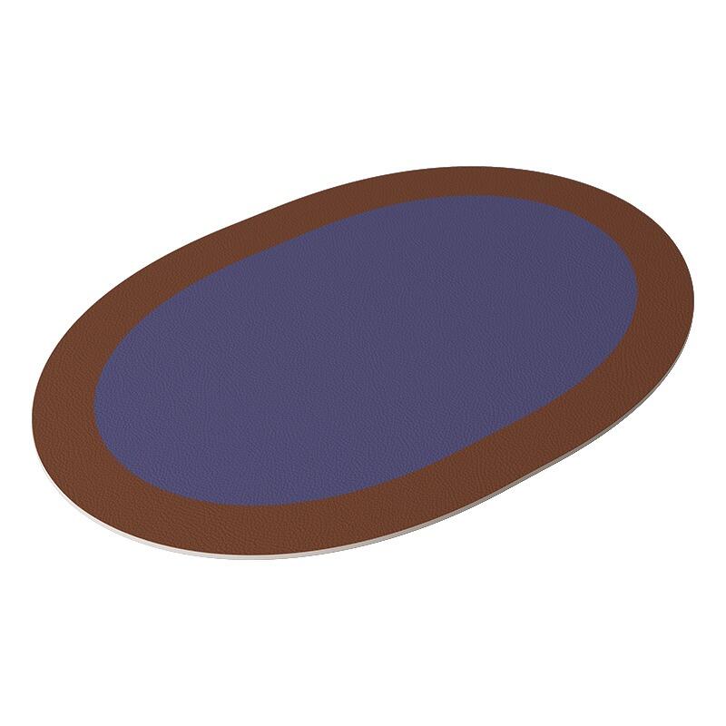 Dopamine Retro Leather Placemat - Waterproof Heat-Resistant Table Mat