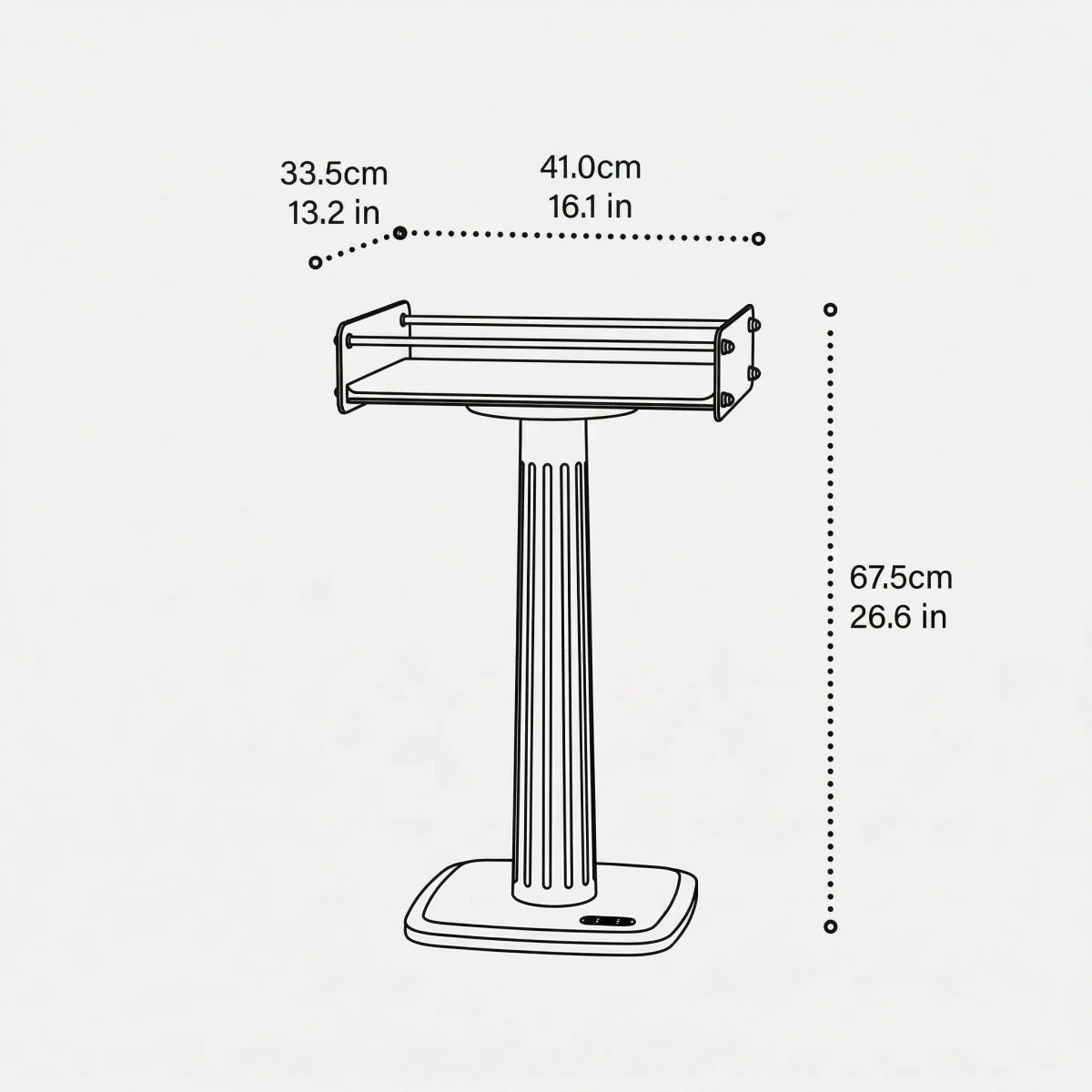 Aven Speaker Stand - Esspur