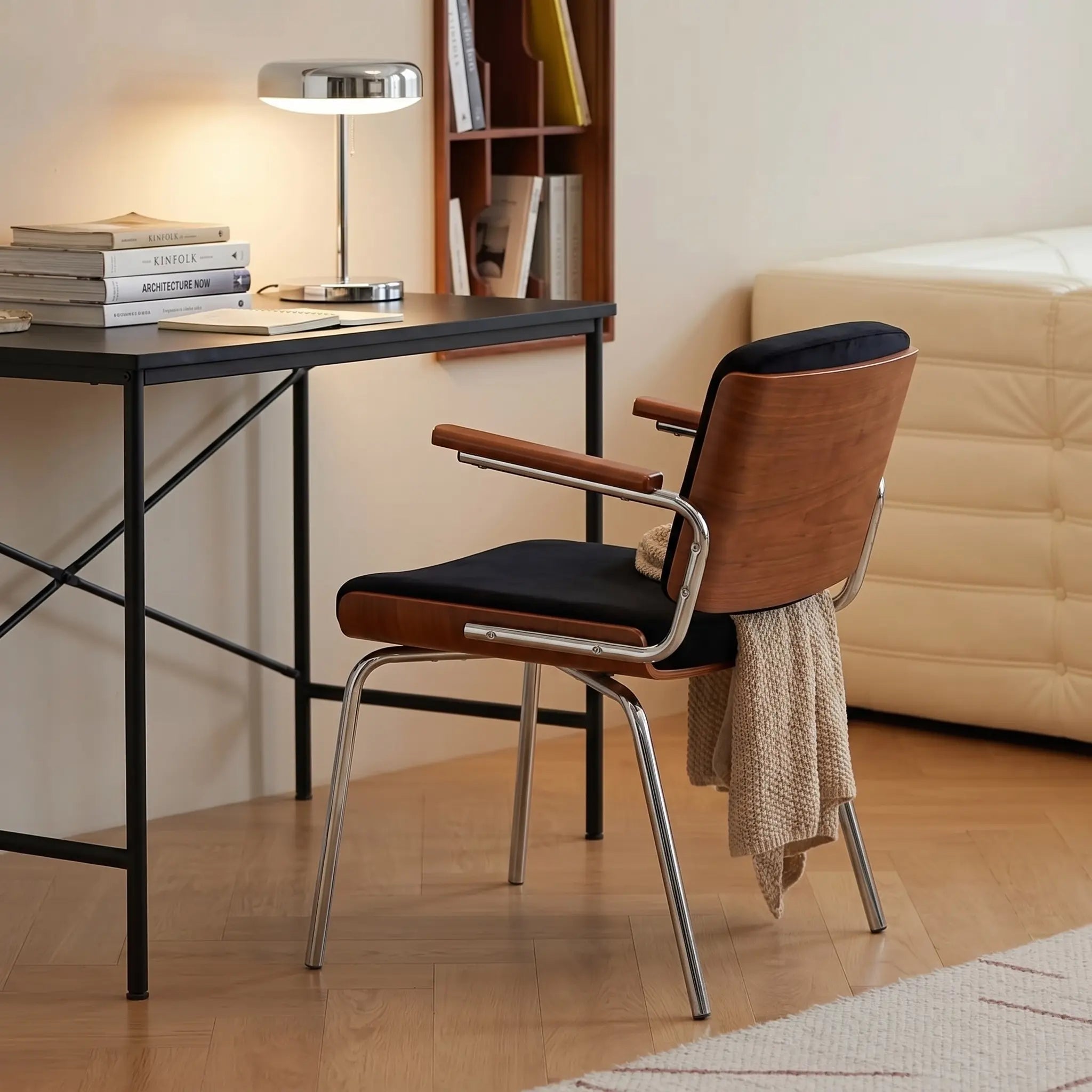 Dune Wood & Iron Dining Chair