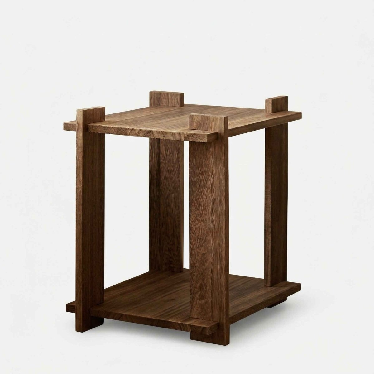 Cove Solid Wood Bedside Table - Esspur