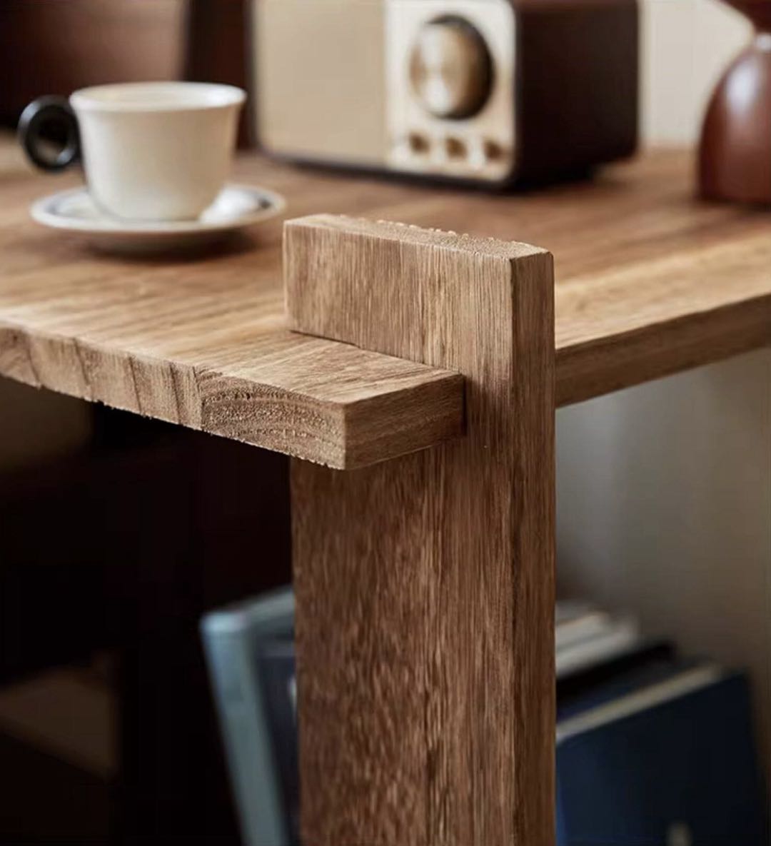 Cove Solid Wood Bedside Table - Esspur