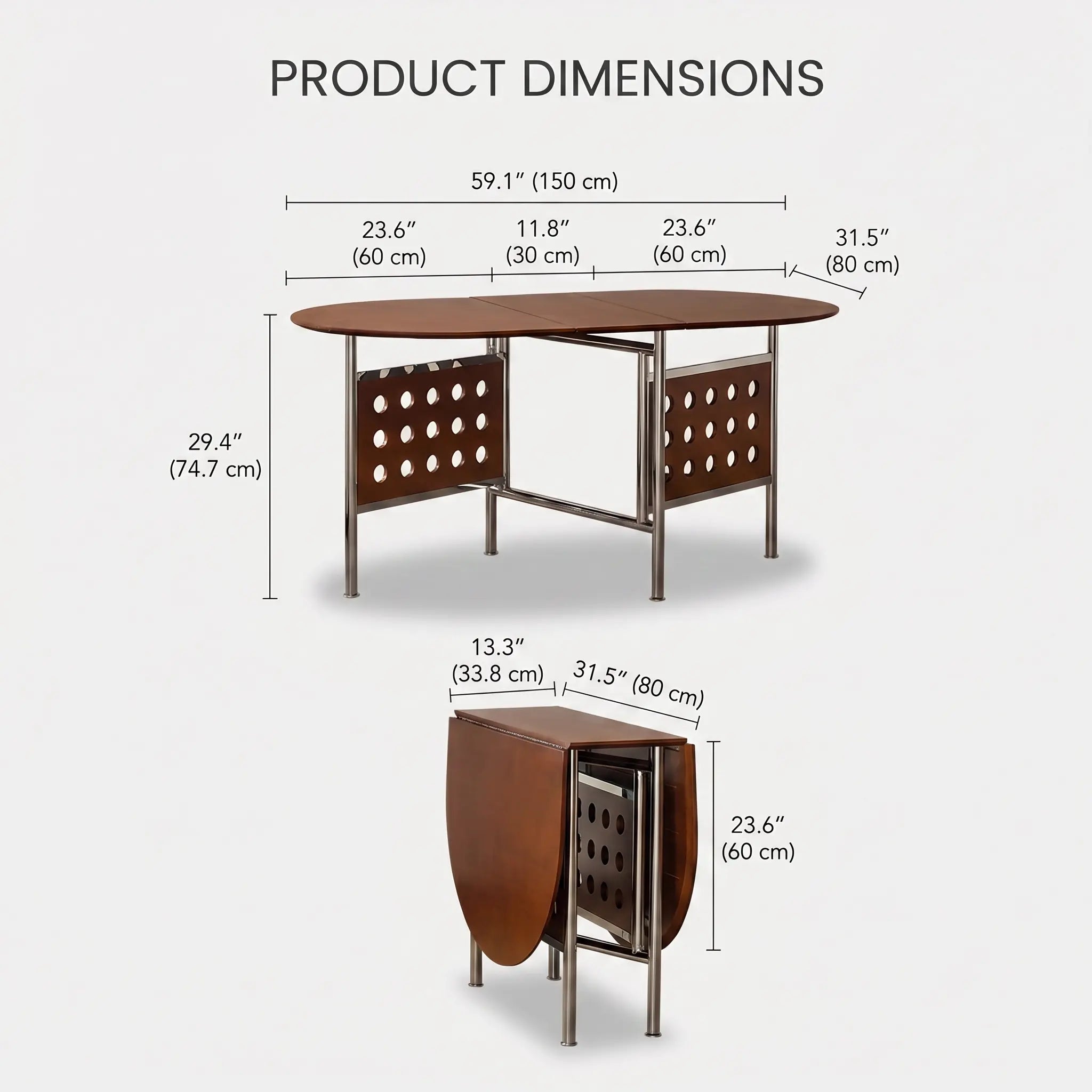 Orin Foldable Dining Table