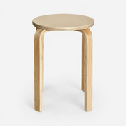 Aru Color-Top Stackable Wood Stool