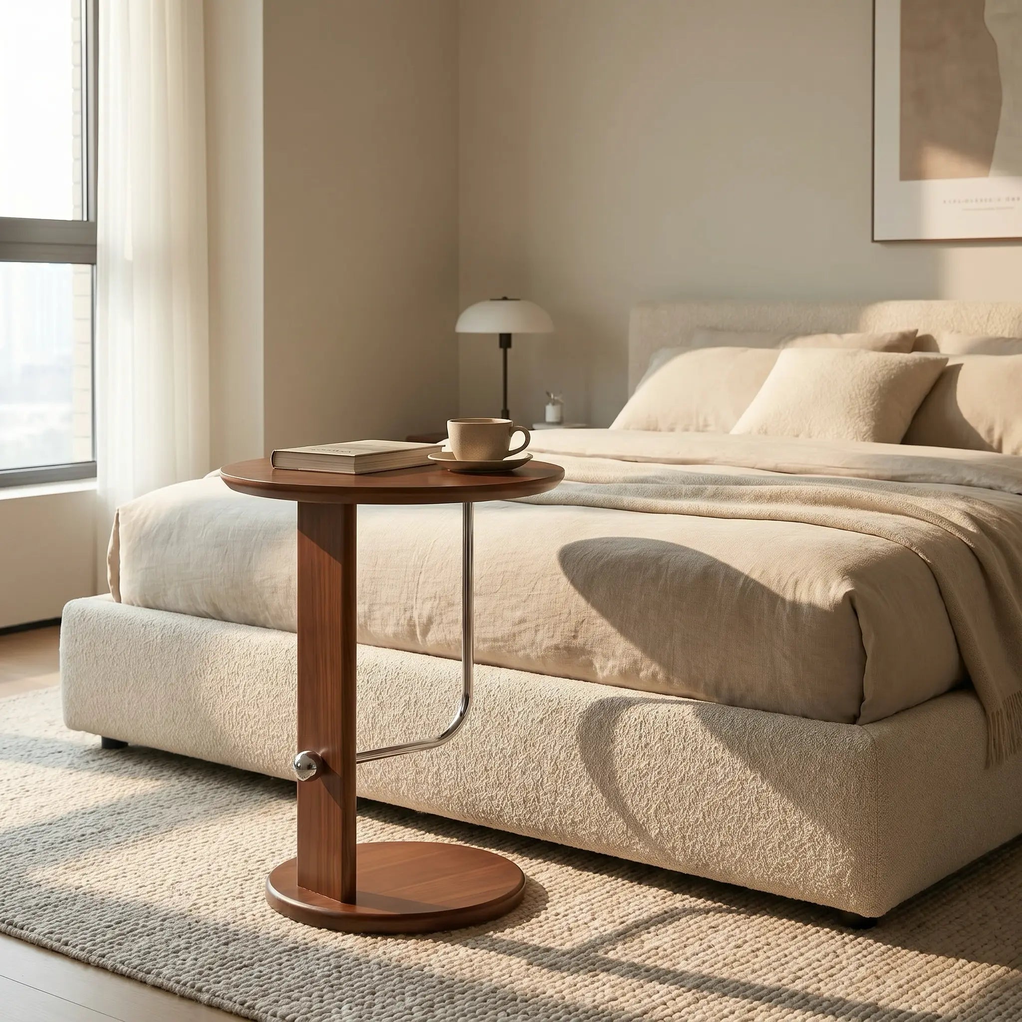 Sile Wood Side Table