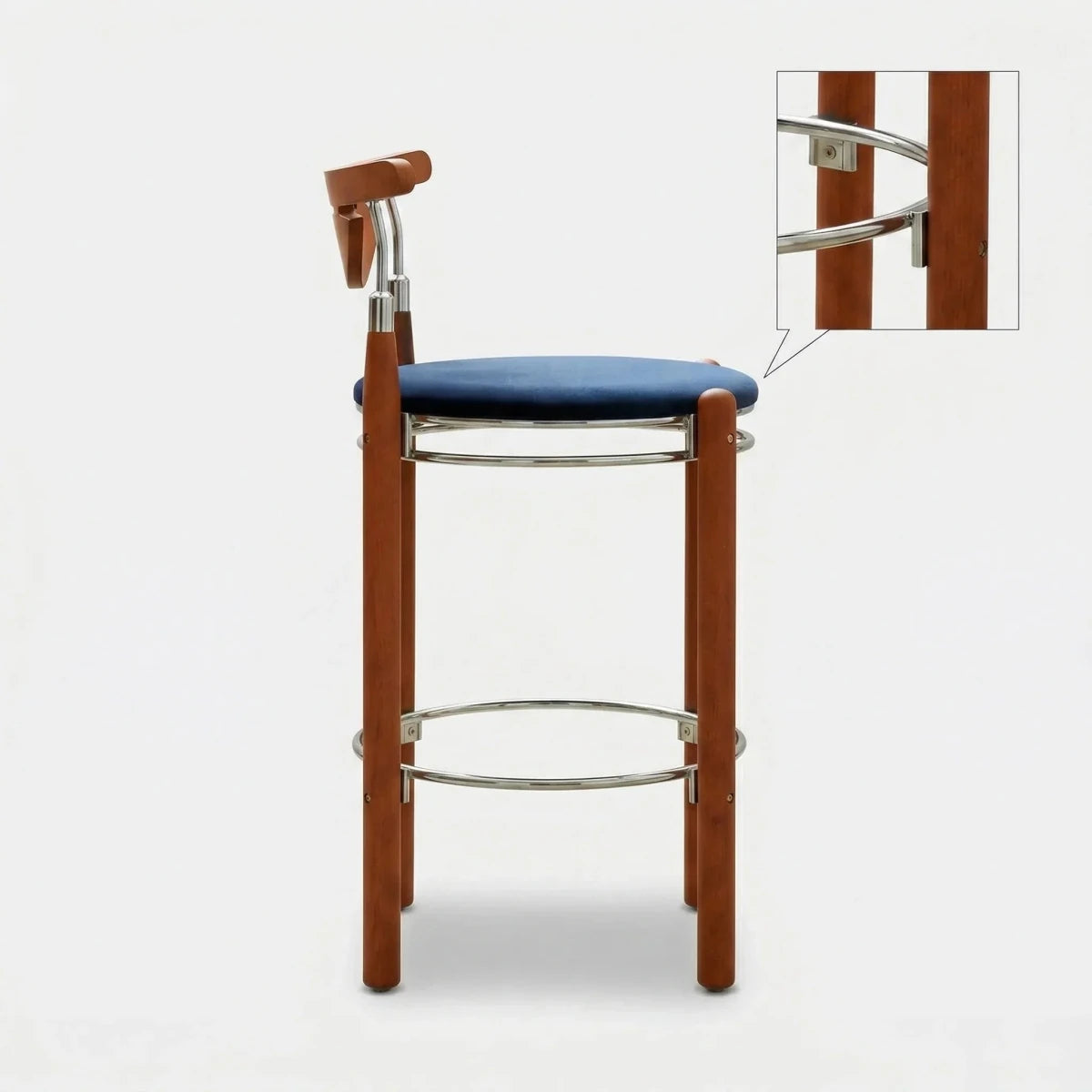 Finn Wood Bar Stool - Esspur