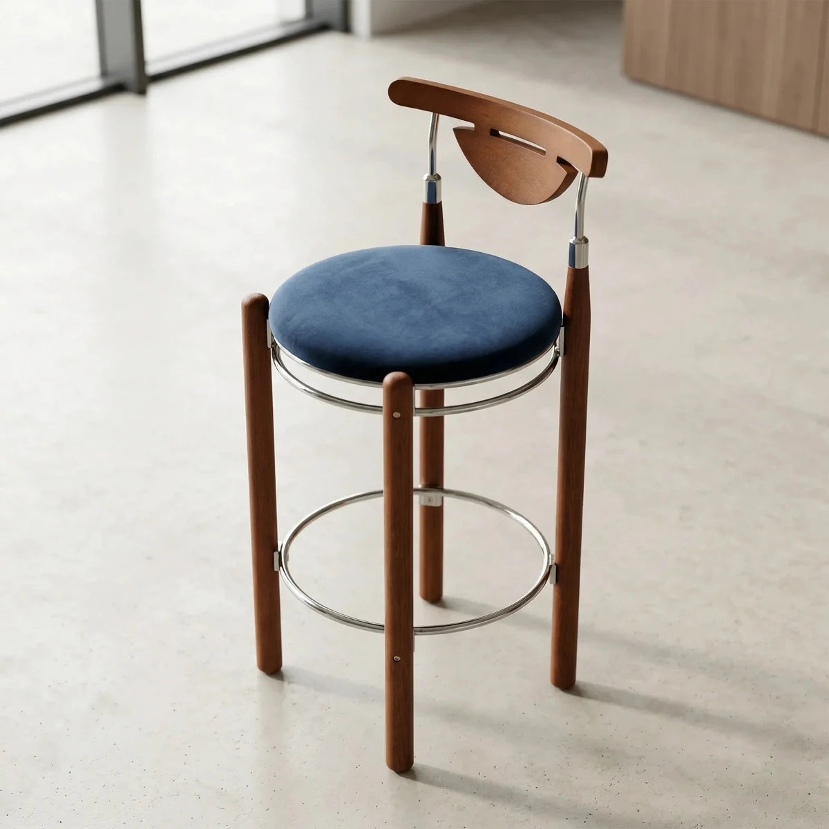 Finn Wood Bar Stool - Esspur