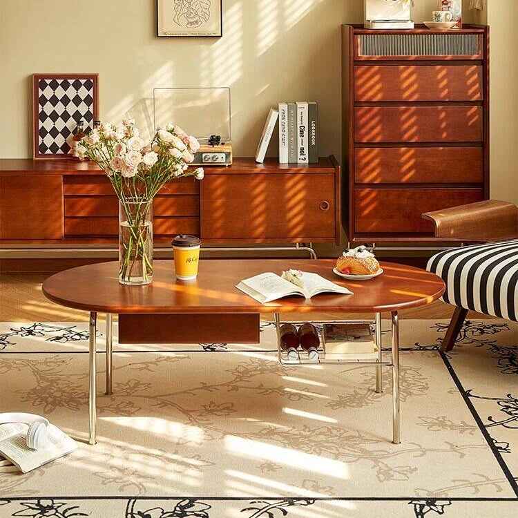 Leno Solid Wood Coffee Table - Esspur