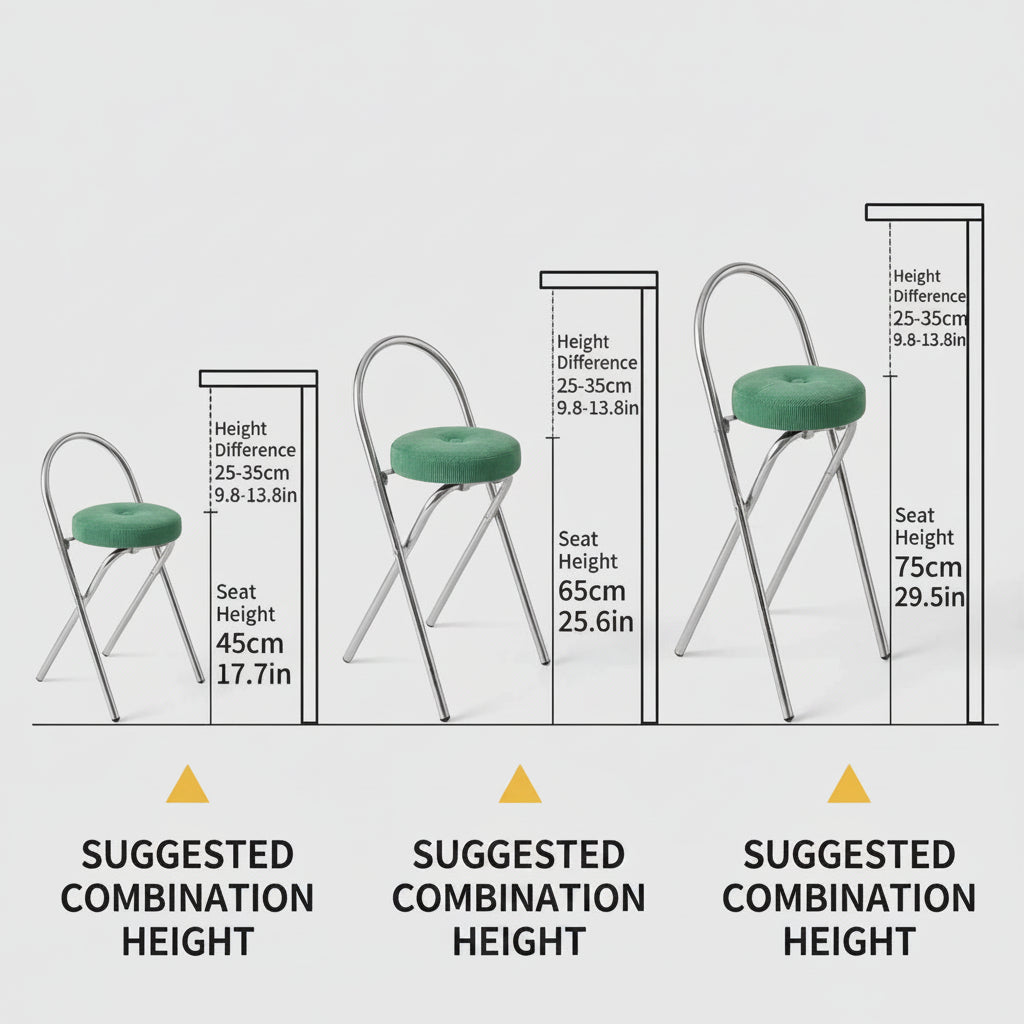 Miro Steel Corduroy Bar Stool - Esspur