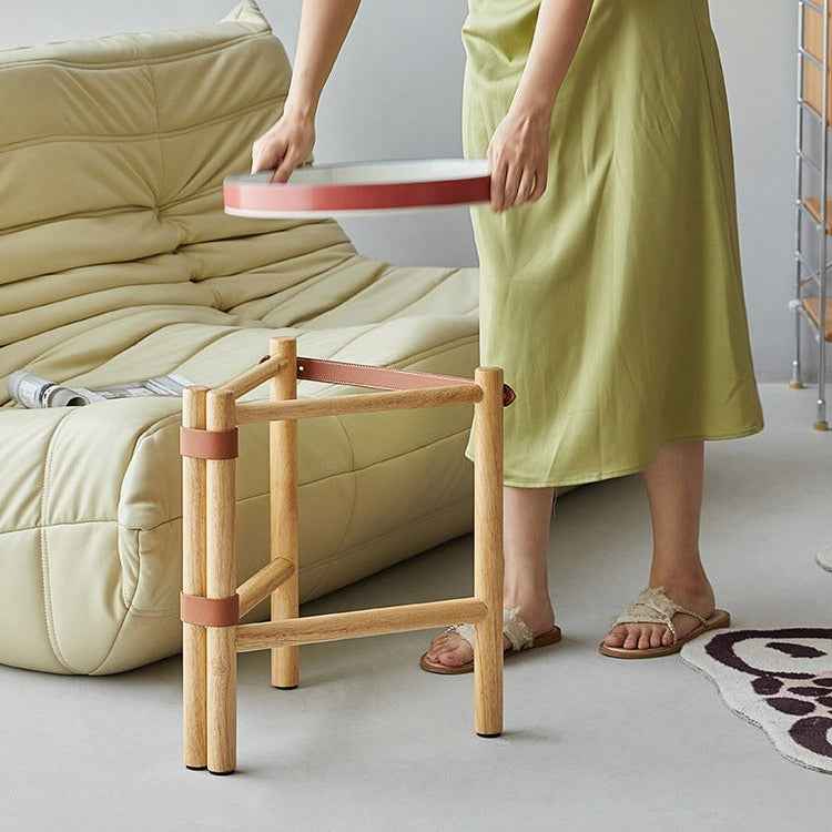 Neva Nordic Wood Side Table - Esspur