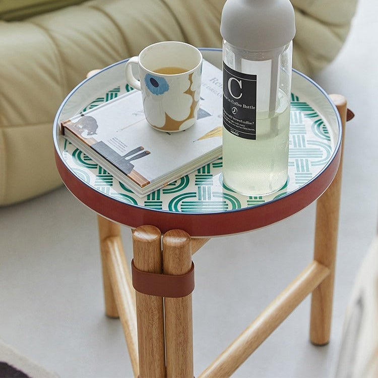 Neva Nordic Wood Side Table - Esspur