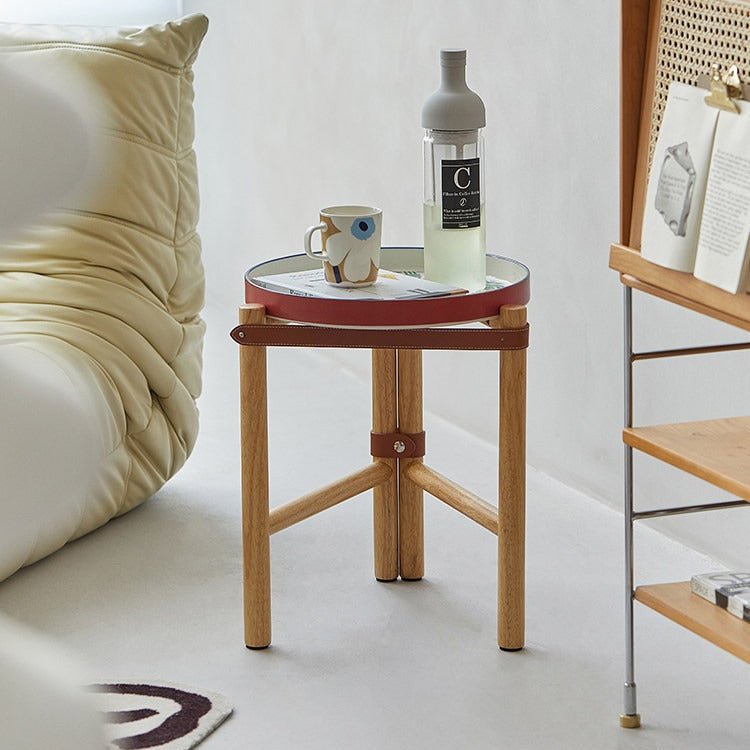 Neva Nordic Wood Side Table - Esspur