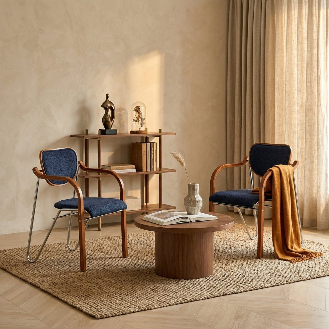 Nori Upholstered Lounge Armchair - Esspur