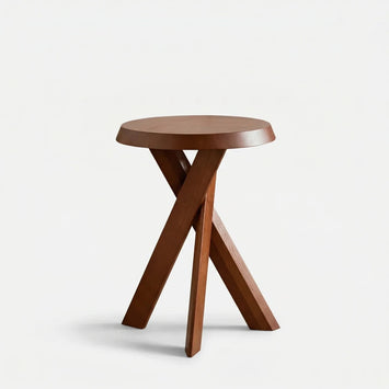 Savi Wood Side Stool - Esspur